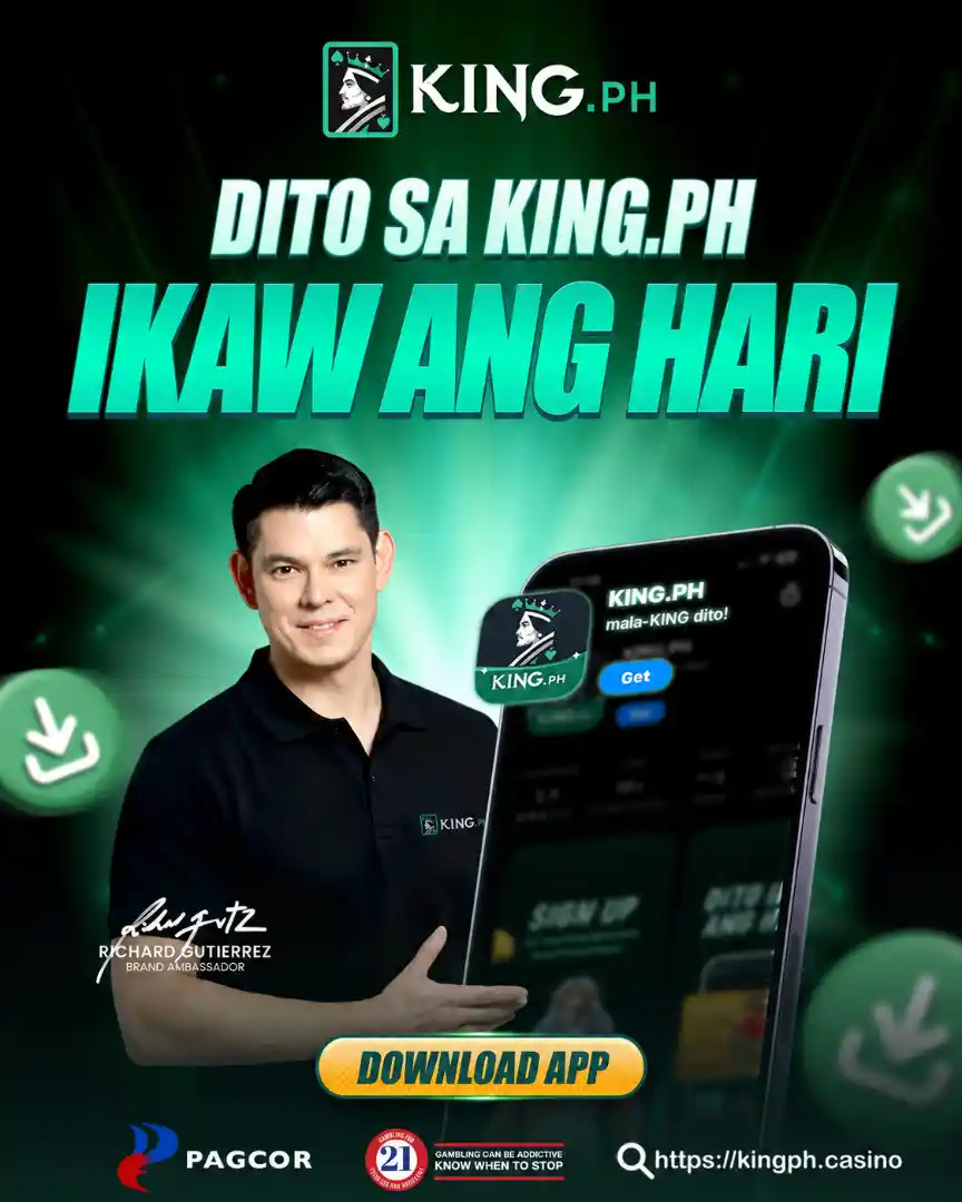 Kingph Casino App on Smartphone